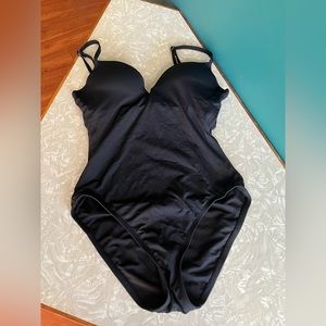 Push up bra one piece swimsuit